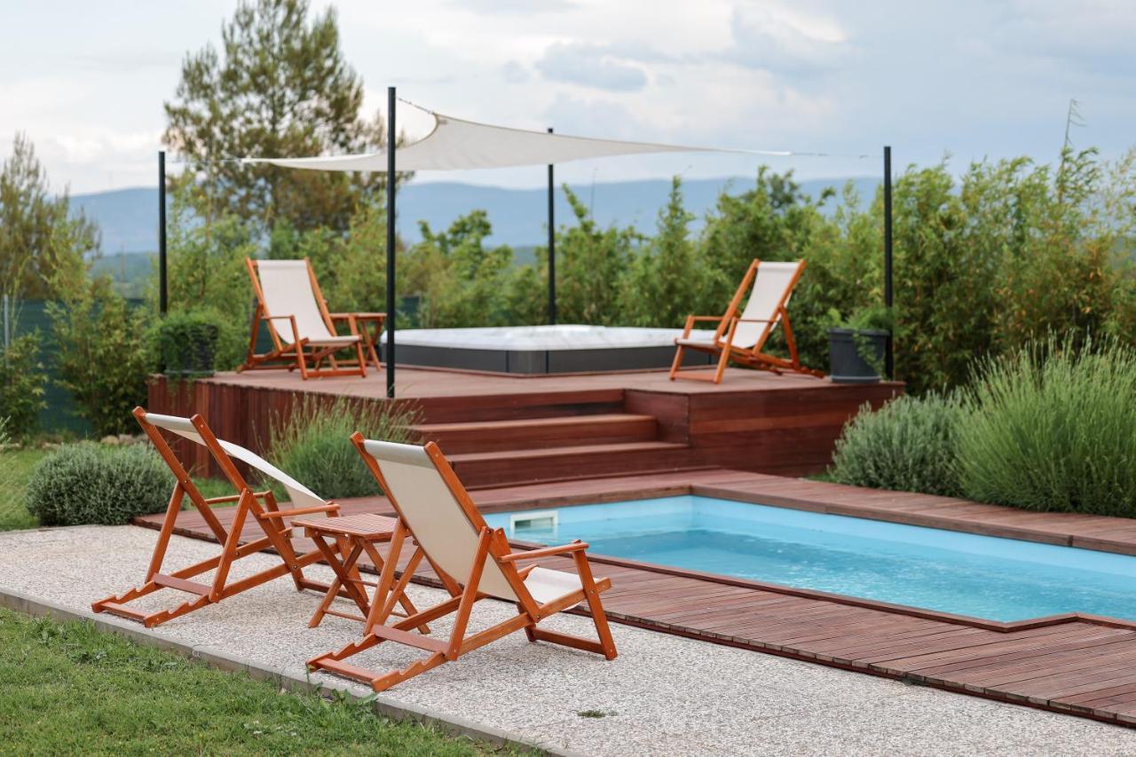 Villa Ena With Pool & Jacuzzi Donji Kasic Zewnętrze zdjęcie